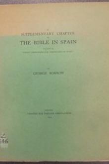 A Supplementary Chapter to the Bible in Spain by George Borrow