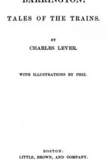 Barrington, Volume I by Charles James Lever