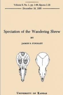Speciation of the Wandering Shrew by James S. Findley