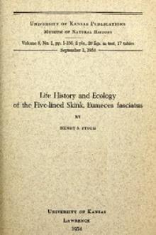 Life History and Ecology of the Five-Lined Skink by Henry S. Fitch
