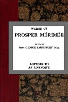 Letters to an Unknown by Prosper Mérimée