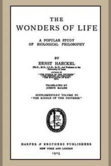 The Wonders of Life by Ernst Haeckel