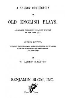 A Select Collection of Old English Plays by Robert Dodsley