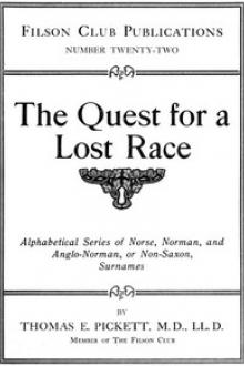The Quest for a Lost Race by Thomas Edward Pickett