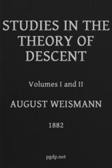 Studies in the Theory of Descent by August Weismann
