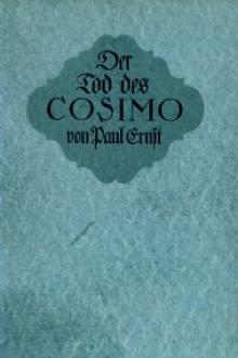 Der Tod des Cosimo by Paul Ernst
