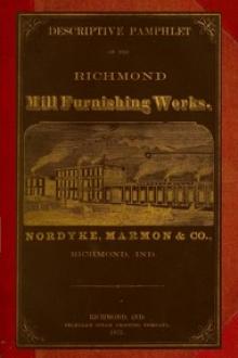 Descriptive Pamphlet of the Richmond Mill Furnishing Works by Marmon & Co.