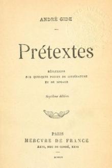 Prétextes by André Gide