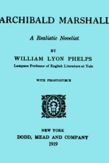Archibald Marshall by William Lyon Phelps