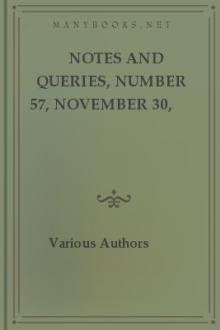Notes and Queries, Number 57, November 30, 1850 by Various