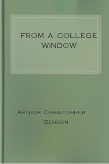 From a College Window by Arthur Christopher Benson