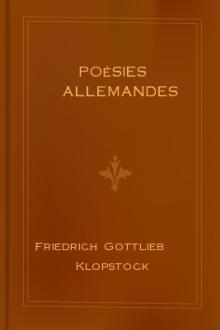 Poésies Allemandes by Friedrich Gottlieb Klopstock