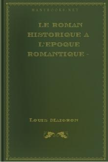 Le Roman Historique a l'Epoque Romantique - Essai sur l'Influence de Walter Scott by Louis Maigron