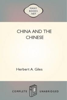China and the Chinese by Herbert A. Giles