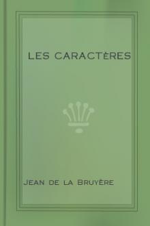 Les caractères by Jean de la Bruyère