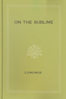On the Sublime by active 1st century Longinus