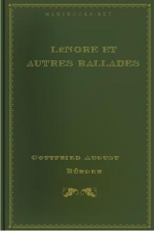 Lénore et autres ballades by Gottfried August Bürger