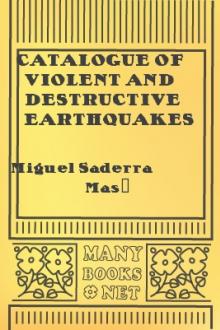 Catalogue of Violent and Destructive Earthquakes in the Philippines by Miguel Saderra Masó