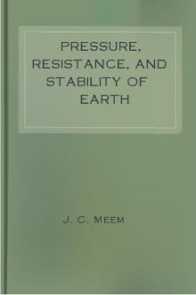 Pressure, Resistance, and Stability of Earth by J. C. Meem