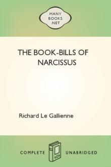 The Book-Bills of Narcissus by Richard Le Gallienne
