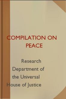 Compilation on Peace by Universal House of Justice