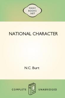 National Character by Nathaniel Clark Burt