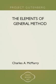 The Elements of General Method by Charles A. McMurry