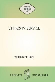 Ethics in Service by William Howard Taft