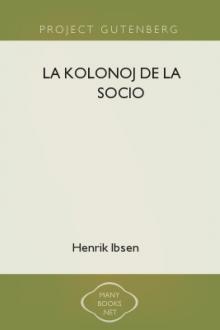 La kolonoj de la socio by Henrik Ibsen