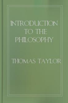 Introduction to the Philosophy and Writings of Plato by Thomas Taylor