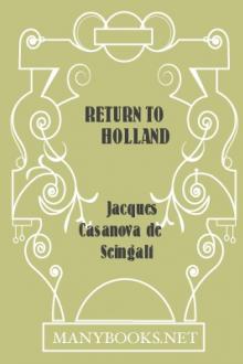 Return to Holland by Giacomo Casanova