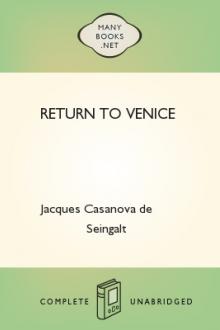 Return to Venice by Giacomo Casanova
