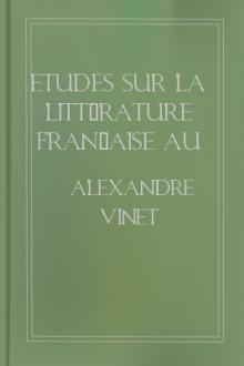 Etudes sur la Littérature Française au XIXe siècle by Alexandre Vinet
