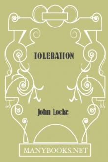 Toleration by John Locke