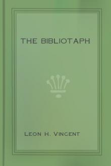 The Bibliotaph by Leon H. Vincent
