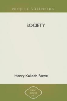 Society by Henry Kalloch Rowe