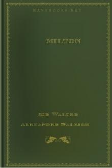 Milton by Sir Walter Alexander Raleigh