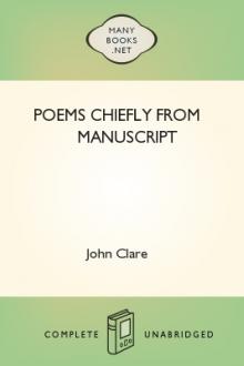 Poems Chiefly from Manuscript  by John Clare
