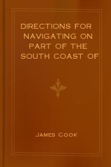 Directions for Navigating on Part of the South Coast of Newfoundland, with a Chart Thereof, Including the Islands of St. Peter's and Miquelon by James Cook