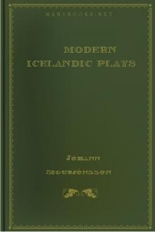 Modern Icelandic Plays by Jóhann Sigurjónsson