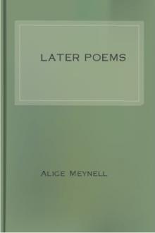 Later Poems by Alice Meynell