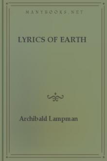 Lyrics of Earth by Archibald Lampman