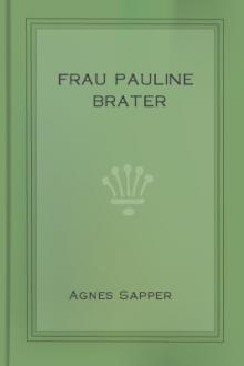Frau Pauline Brater by Agnes Sapper