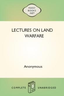 Lectures on Land Warfare by Anonymous