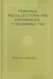 Personal recollections and experiences concerning the Battle of Stone River by Milo S. Hascall