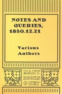 Notes and Queries, 1850.12.21 by Various