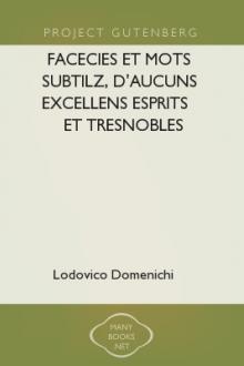 Facecies et mots subtilz, d'aucuns excellens esprits et tresnobles seigneurs by Lodovico Domenichi