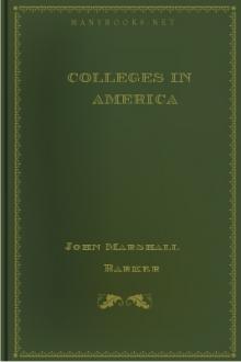 Colleges in America by John Marshall Barker