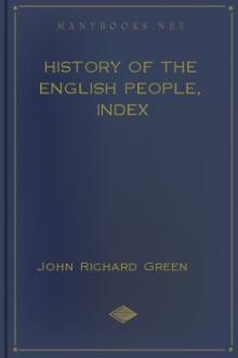 History of the English People, Index by John Richard Green