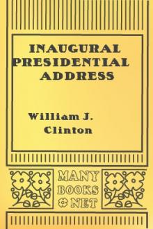 Inaugural Presidential Address by William J. Clinton